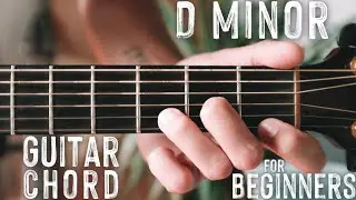 How To Play D Minor Guitar Chord // Beginner Guitar Chord Series #10 #Shorts