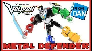 Voltron Diecast Metal Legendary Defender Playmates Toys Figures Video Review