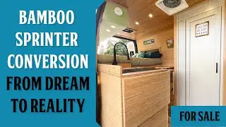 144 Mercedes-Sprinter Custom Conversion - Aluminum Shower, Air Conditioning | Building Dreams Ep. 5