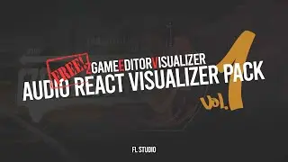 FREE /Audio React Visualizer Pack # 1 / ZGameEditorVisualizer / FL Studio