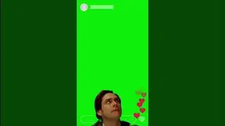 Jim Carrey Funny Look GREEN SCREEN