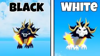 Blox Fruits Secret Black and White Dragon Fruit