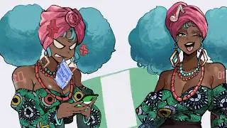 Naija Miku: Anime Lagosian Edition | Nyan comic