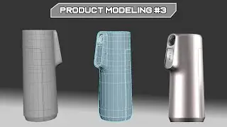 Hard Surface Modeling Tutorial: Practice in Product Design 