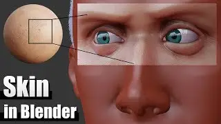 Realistic Skin In Blender - Texturing and Shader Tutorial