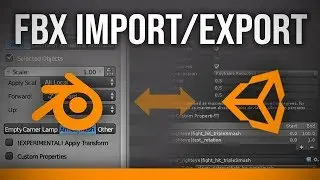 Export FBX from Blender to Unity 2018.2 - in 4 steps | Tutorial