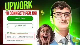 16 Upwork Connects Per Job Due to AI | Upwork Free Connects Promo Code | Upwork Connects