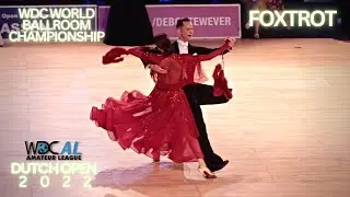 WDC World Professional Ballroom Championship 2022 - Foxtrot | Dutch Open Assen