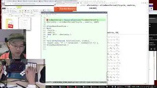 Xah Talk Show 2024-10-26 Ep591, Wolfram Language, Advent of Code 2023, Day 14 Part 2, take 2