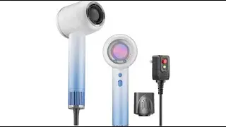 MOOSOO High Speed Hair Dryer With Fun Light Show | Best Blow Dryer 2023 | Fast Hair Dryer