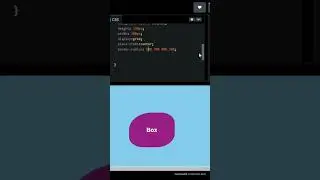 CSS Border Radius Property #css #trending #shorts
