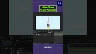 Rocket Animation in After Effects Tutorial. 