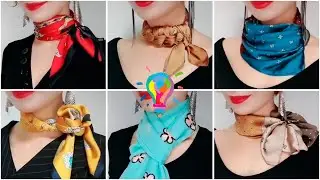 How to tie a neckerchief | How to tie a silk handkerchief