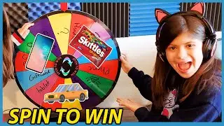 BUYING WHATEVER YOU SPIN CHALLENGE!