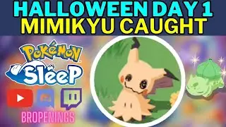 Halloween Day 1: Mimikyu Caught 
