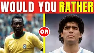 Would You Rather CURRENT vs RETIRED players | Football Fun Quiz