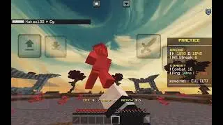 85 Hit COMBO! - Minecraft zeqa FFA sumo