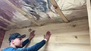 How to Panel a Sauna - Full process of Installing sauna wall & ceiling boards (+tips etc)