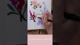 How to Draw Asters | The September Birth Flower