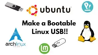 How to Make a Bootable Linux USB! Download Linux Ubuntu! Get a Portable Linux on an USB!