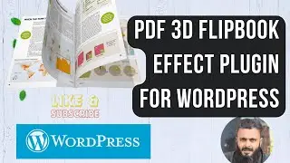 PDF 3d Flipbook Effect plugin for Wordpress