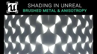 Unreal Engine 5.2 - Brushed Metal / Anisotropy Material / Anisotropic Highlights Tutorial