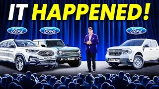 Ford CEO Reveals 3 New Pickup Truck Models For 2025 & SHOCKS The Entire Car Industry!