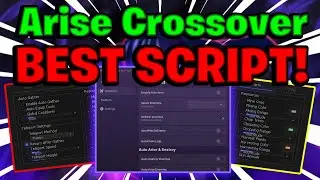 Arise Crossover Script Gui / Hack (KILL AURA, AUTOFARM, AUTO ARISE, AND MORE) *NO KEY*