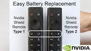 Nvidia Shield TV Remote Battery Replacement