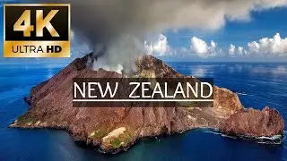 Flying over New Zealand in 4K | Dream and travel | Новая Зеландия в 4К | Жизнь в Новой Зеландии