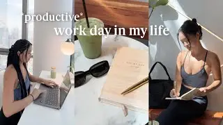 productive days in my life in NYC | full-time content creator & small business owner!