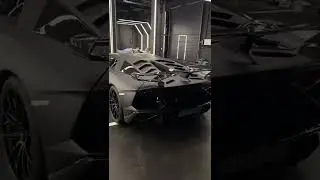 Batmobile 🦇Lamborghini Aventador SVJ. Как Вам звук? #supercar #lamborghini #lamborghiniaventadorsvj