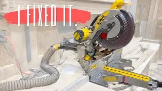 5 Ways to Improve Your Miter Saw // DeWALT 779/780