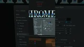 The only chrome photoshop tutorial you need! (Wait til the end)  