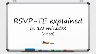 RSVP-TE explained in 10 minutes | What is RSVP-TE | How does RSVP-TE work | MPLS-TE