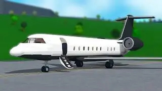 building a PLANE in bloxburg