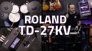 NEW! Roland TD-27KV Electronic Drum Kit...Flagship Features At Half The Price!