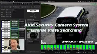 AVM CMS4 - Search for License Plates on Security Cameras