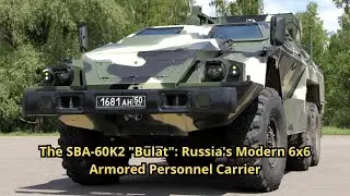 The SBA 60K2 Bulat Russia's Modern 6x6 Armored Personnel Carrier