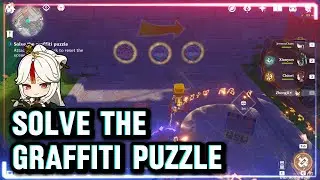 Solve the Graffiti Puzzle | Genshin Impact