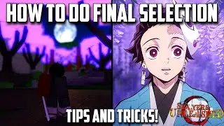 New Codes! Tips and Tricks + How to do Final Selection in Slayers Unleashed ( Roblox )