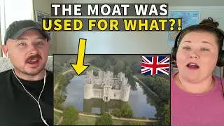 Americans React to Bodiam Castle - England's Most Beautiful Castle??