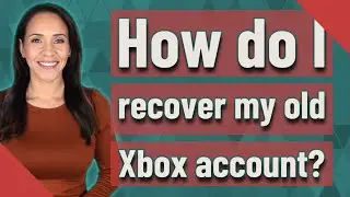 How do I recover my old Xbox account?