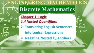 Ch 1.4.2: Logic |Translating English Sentences into Logical Expressions, Negating Nested Quantifiers