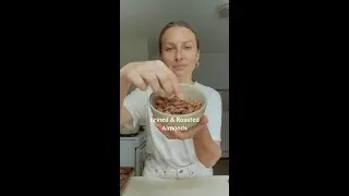 Brined and Roasted Almonds