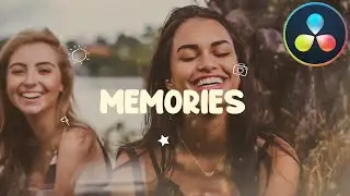 Happy Memories Photo Slideshow ★ DaVinci Resolve Templates ★