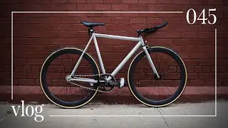 affinity lo pro fixed-gear bike check // vlog 045