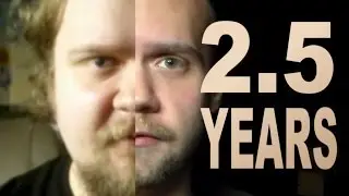 Photo Almost Every Day For 2.5 Years: Recovery From Alcoholism & Obesity Body Transformation