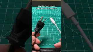 Trick to charge your phone in 10 seconds 💀 #electronics #arduino #engineering