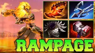 Dawnbreaker Rampage Dota 2 Mid Lane Carry Mets 7.37 Guide Skills Build Pro Gameplay
